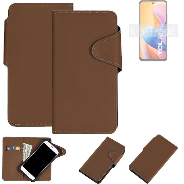 Tsinwe Coque + 2 Pcs Verre trempé pour TCL 405/406 / 406S, Verre Trempé