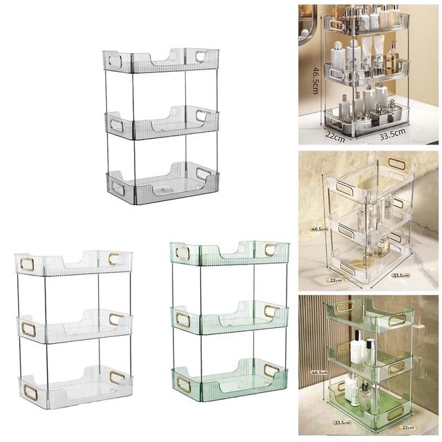 Lot 2 Étagères Coin Armoire Organiseur Cuisine - Rangement Assiettes Bols Épices Métal Blanc