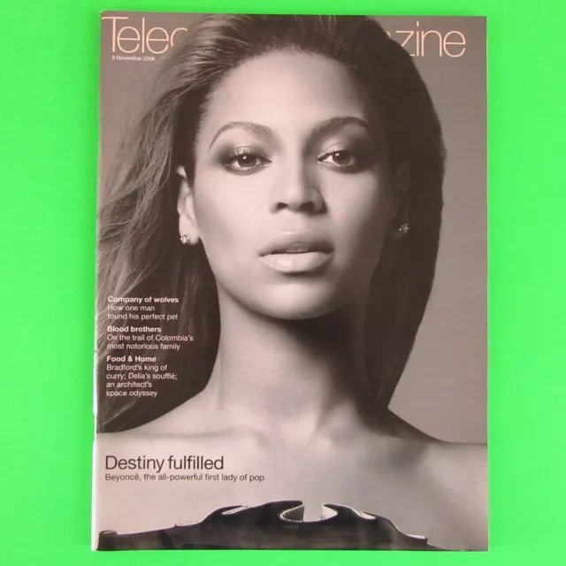 BEYONCE - Telegraph Magazine - RARE UK Magazine (Nov 2008)