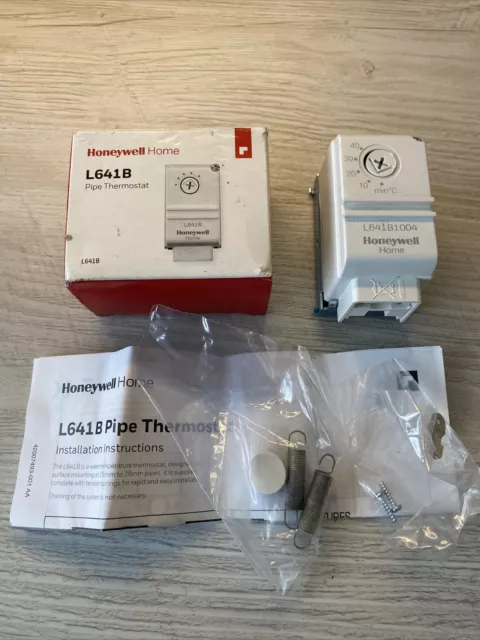 Honeywell L641 Pipe Thermostats Low Limit L641B1004 New In Box