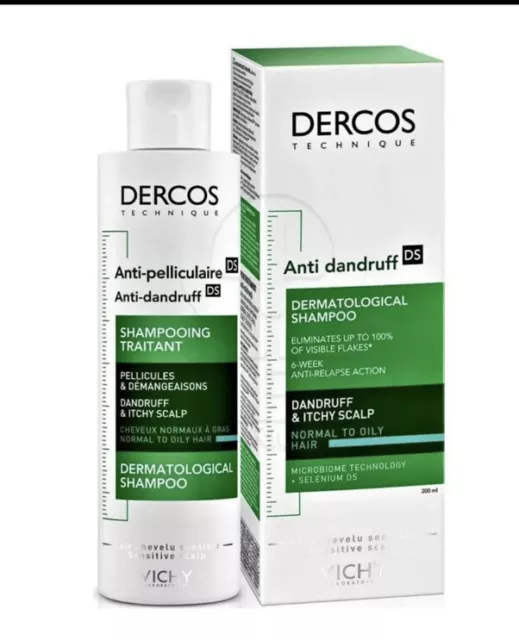 Vichy Dercos Anti-Dandruff Normal to Oily Hair 200ml