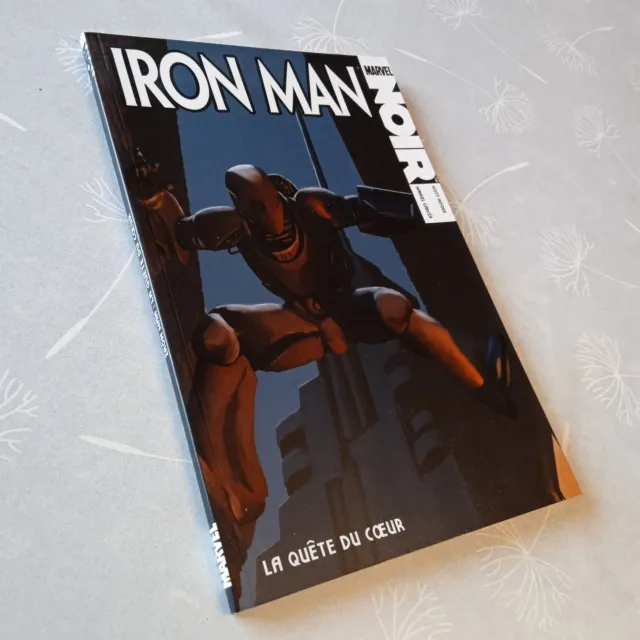 Comics 100 % MARVEL NOIR – IRON MAN – La quête du cœur