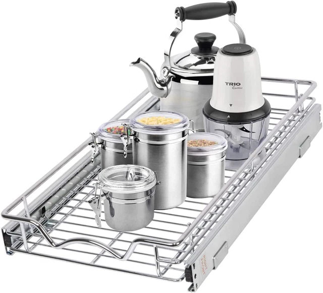 Organizzatore cassetto estraibile - Armadio da cucina scorrevole resistente