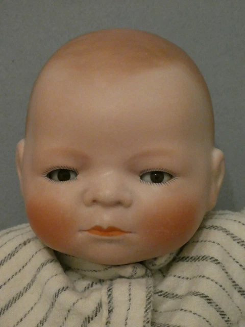 Poupée ancienne: craquant Baby "Bye-Lo" de Grace Putnam 35 cm.