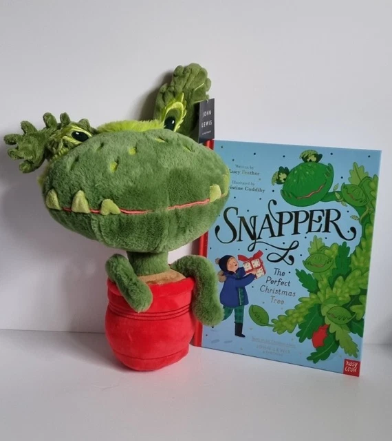 JOHN LEWIS SNAPPER Christmas Advert 2023 Plush Toy 30cm & Book By Lucy