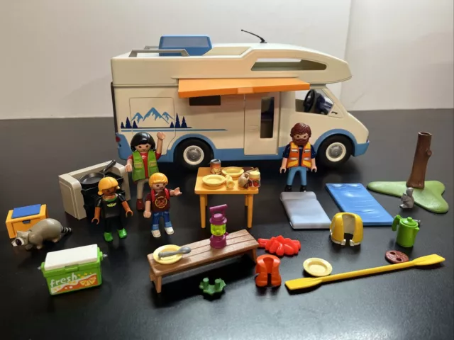 CASA RODANTE PLAYMOBIL c mper juego de vacaciones familiares NO