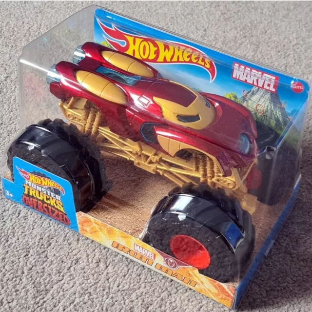 Hot Wheels Monster Trucks Gunkster Verde 1:24 Hdl05 Mattel