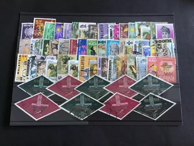 Asia Malaysia Mixed Stamps 54277