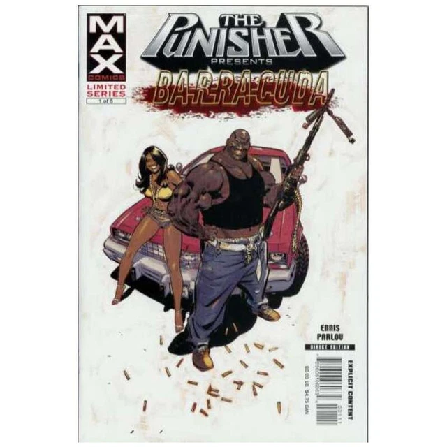 Punisher presents: Barracuda Max #1 in Near Mint + condition. Marvel comics [l!