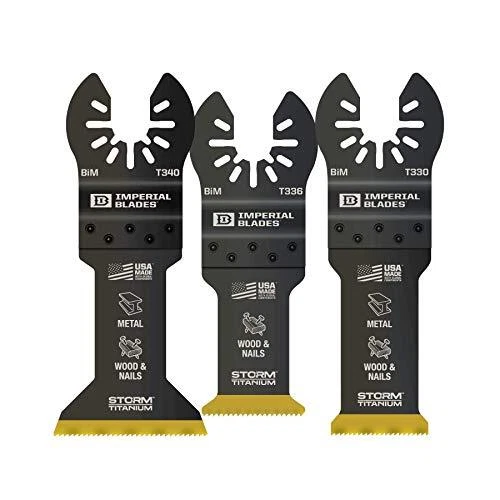 One Fit Storm Titanium Metal/Wood Variety Pack, Sold in a handy 3 pack , Multi