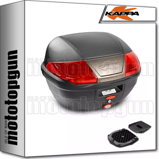 Kappa Top Case K400N + Support Yamaha Cignus X 125 2013 13 2014 14 2015 15