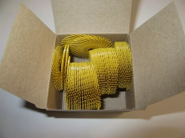 3M 30118 Radial Bristle Disc thin  2 Inch grade 80X  yellow   box of  40