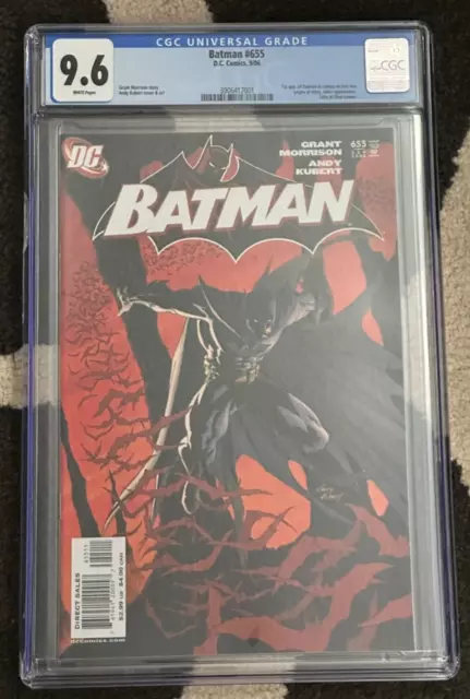BATMAN 655 CGC 9.6 NM+ 1st App First Appearance of Damien Wayne DC 2006
