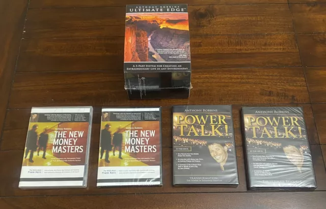 Lot Anthony Robbins Ultimate Edge Power Talk New Money Masters NEW SEALED