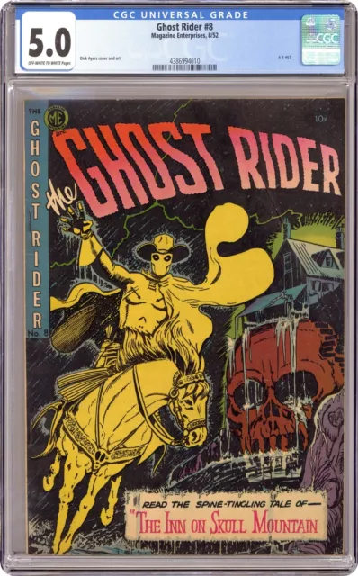 Ghost Rider #8 CGC 5.0 1951 4386994010