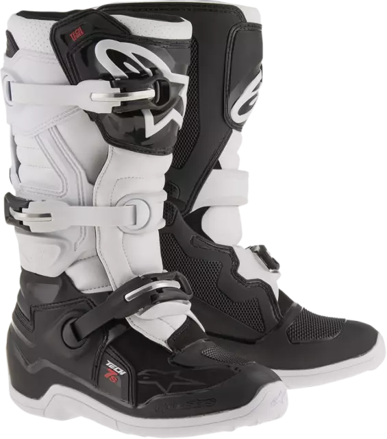 Alpinestars 2015017-12-7 Boot Tech7S Bk/Wt 7 Stivali Tech 7S