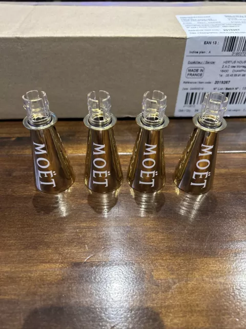 24 x Genuine MOET & CHANDON Champagne Sippers
