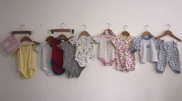 Bundle Of Baby Girls Clothes Age 6-9 Months H&M M&S Waitrose GAP