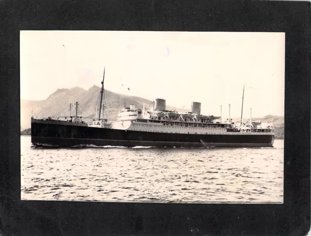 B2617 Transport Passenger Ship RP vintage postcard