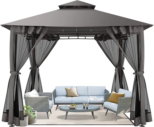 Falt Pavillon 99% WASSERDICHT Dachmaß 3x4,5m Party Garten Zelt Pavillion 127