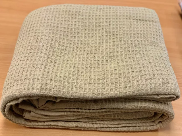 New Premium 100% Cotton 350gsm Waffle Blanket Single/Queen Size In Four colors 3