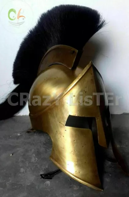 NEU mittelalterlicher spartanischer Helm Sammlerstück authentisches...
