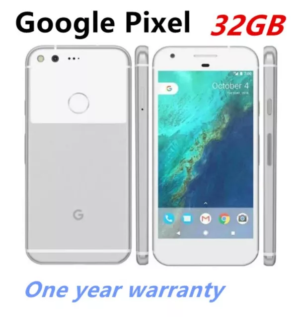 Google Pixel 32GB 4GB RAM 5.0"12MP 4G 2770mAh Unlocked Cellphone -New Sealed 2