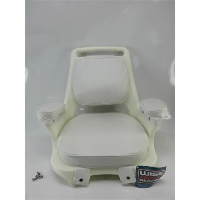 Wise 8WD1007-6-710 Seat with Cushion for Captains Chair, No Pedestal, No Box