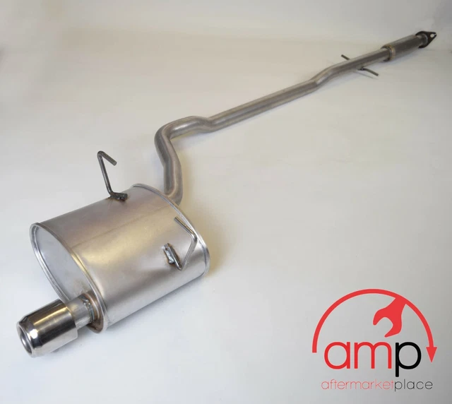BMW MINI COOPER Rear Exhaust + Stainless Steel Tip + Hanging Brackets 20012009 £82.00 PicClick UK