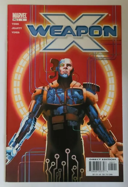 Weapon X #5 (Marvel 2003) Nos 9.4+ Nm Grade, Story By Frank Tieri Georges Jeanty