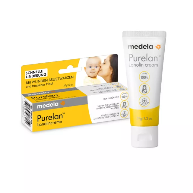 MEDELA Purelan 37g Lanolincreme schnelle Linderung dermatologisch getestet