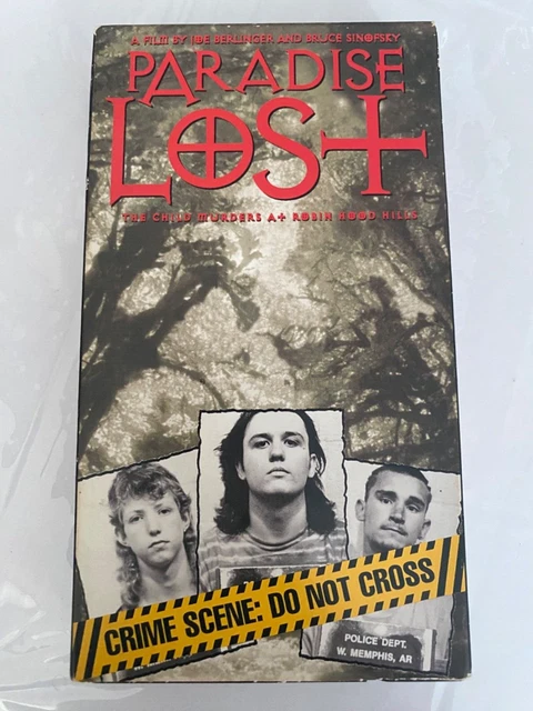 PARADISE LOST :THE Child Murders At Robin Hood Hills vhs 1996 £20.00
