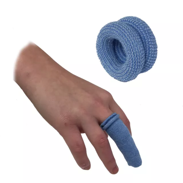 Qualicare First Aid Catering Blue Finger Bobs Buddies Tubular Bandage Dressings