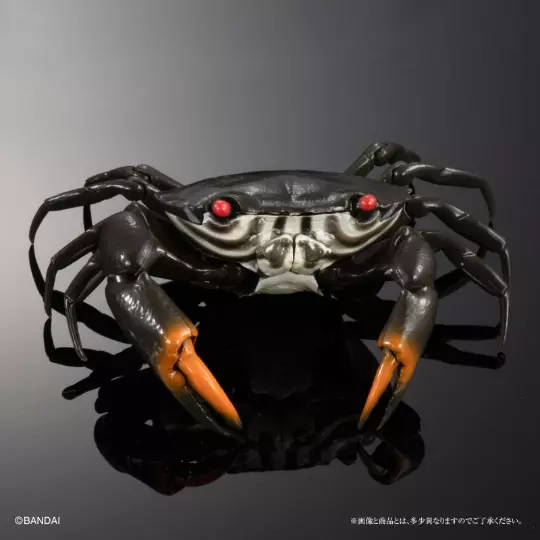 Red Crab baptozius vinosus PVC Action Figure model with 28 joints