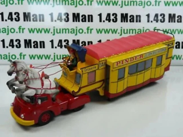 Unic - Cuisine cirque Pinder 1952 - Modèle Presse - 1/43 - Autos