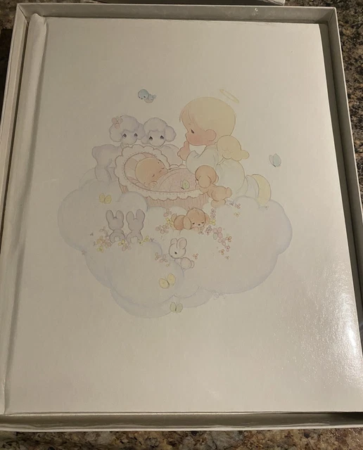 Vintage Hallmark Precious Moments Our Precious Baby Album 1995 with box
