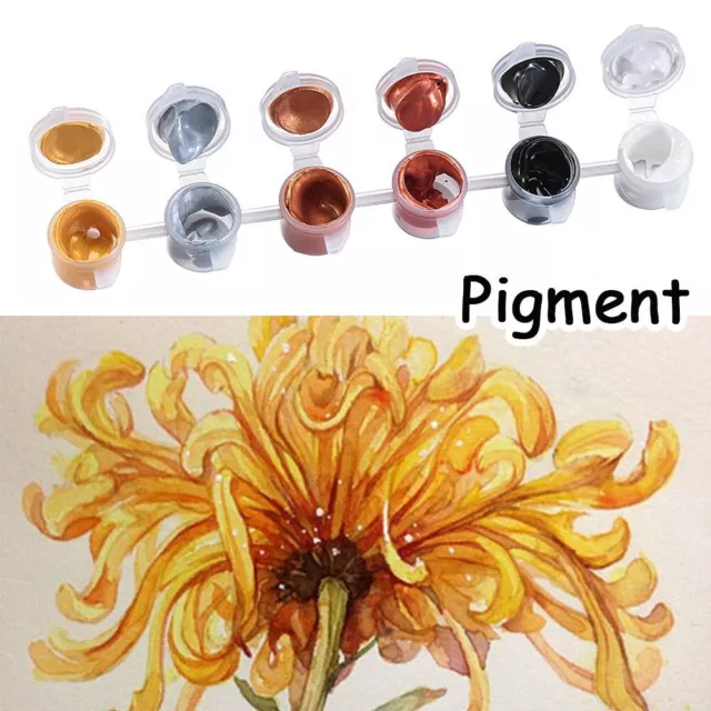 Acrylic Paint Metallic Color Watercolor paints Oil Painting Drawing Pigment