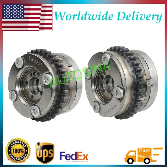 2pcs Intake Camshaft Adjusters Left Right for Mercedes-Benz M278 CL 2780501547