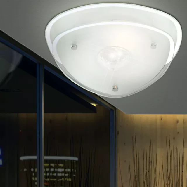 Design Plafonds Lumière Verre Motif Chambre D'Amis Lampe Cristal Éclairage IP20