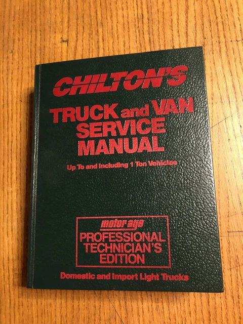 Chevy Dodge Pick-up Truck 1988-1992 Tune-up Shop 1 Service Repair Manual Book 90