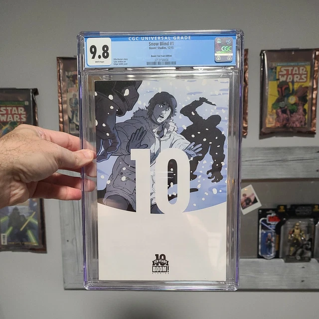 Snow Blind #1 2015 CGC 9.8 Retailer Incentive Variant Comic Jake Gyllenhaal