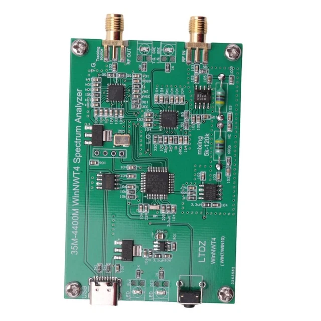 33MHz-4400MHz Spectrum Analyzer USB LTDZ 35-4400M Spectrum Signal Source Fr J2O3