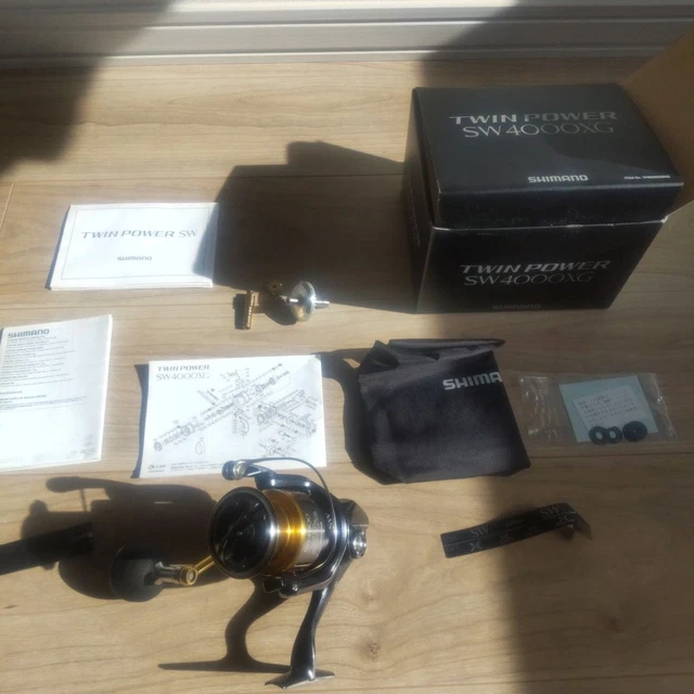 SHIMANO 15 TWINPOWER SW 4000XG Gear Ratio 6.2:1 Spinning