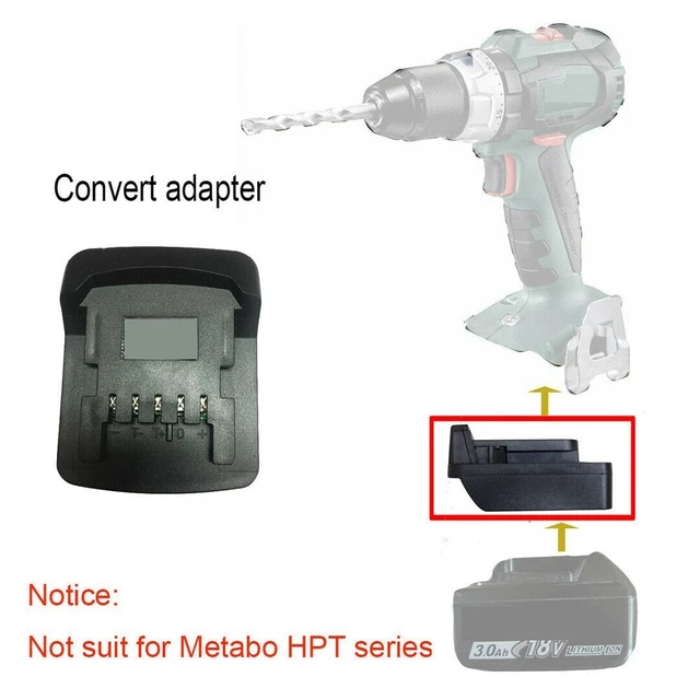 Batteria Adattatore Parti Utensili Elettrici Accessori Trapano for