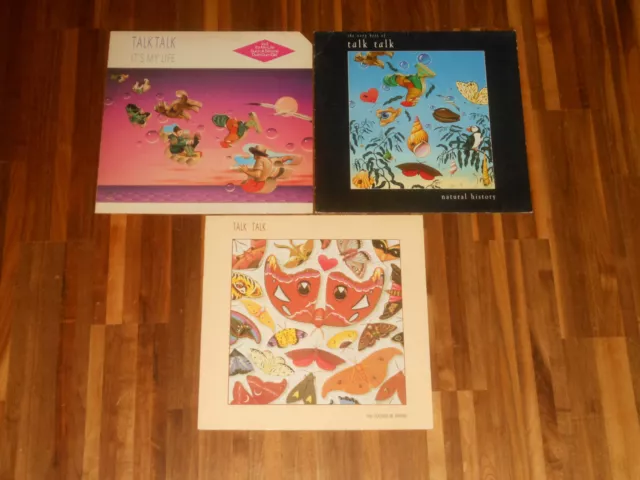 Talk Talk - 3 LPs - Natural History + It's My Life + The Colour Of Spring