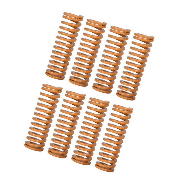 8 pezzi stampante a molla leggera stampante accessori per stampante 3D molle letto riscaldante inferiore