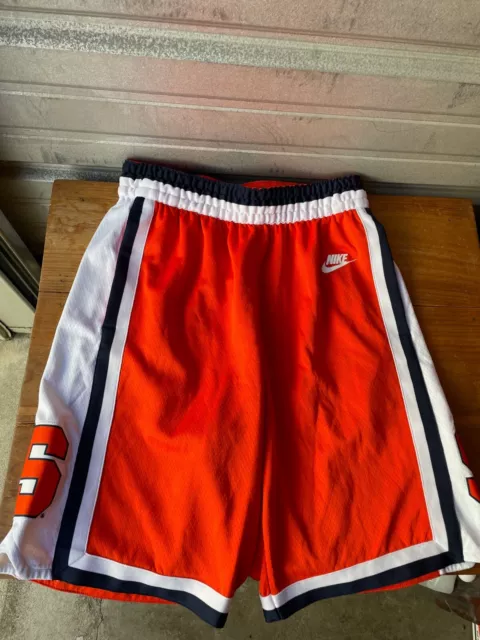 Nike Dri Fit Syracuse Orange NCAA Men's Small Basketball Athletic Shorts