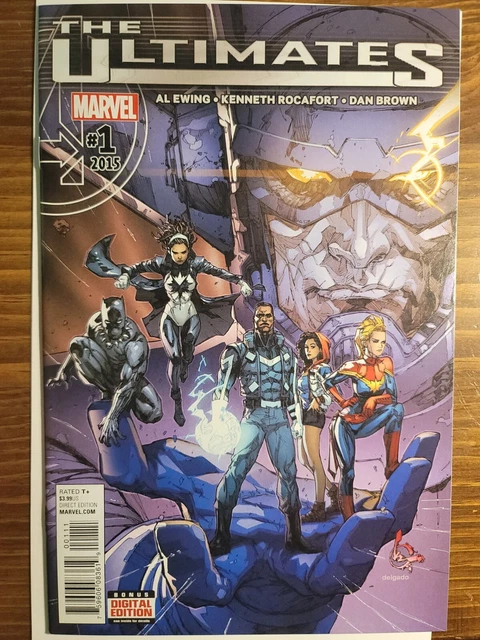 The Ultimates #1 1St Print Nm (2015) 1St Appearance Ayo Falcon Winter Soldier
