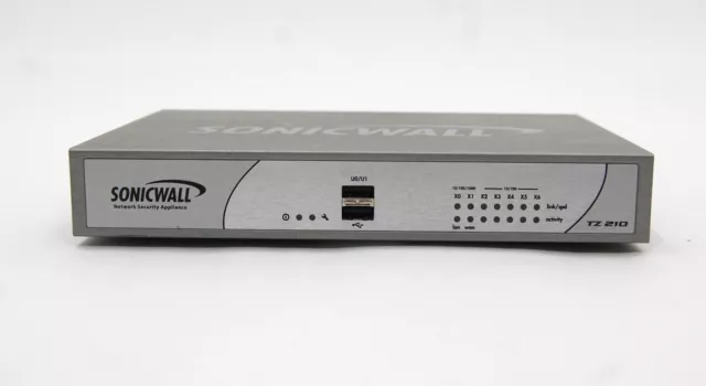 SonicWALL Tz 210 Vpn Firewall Réseau Sécurité Appareil APL20-063