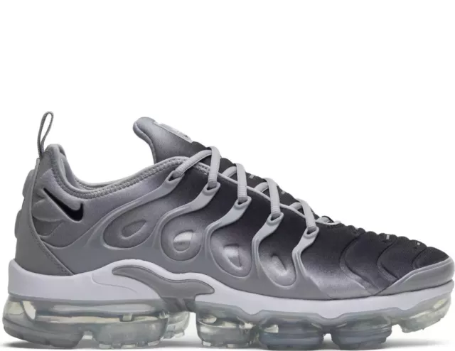 Nike Air Max Vapormax Plus Gradient Wolf Grey Black White 924453-007 Men's